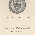 Harvard English Department